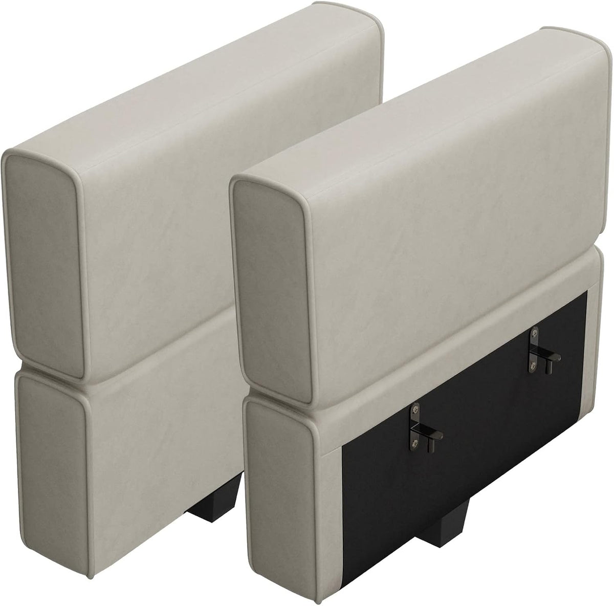 Belffin Modular Sofa Armrest Backrest Module for Modular Sectional Sofa Couch Side Armrest