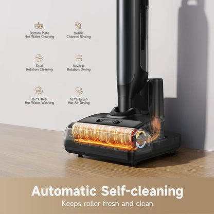 MOVA M10 Cordless Wet Dry Vacuum Cleaner 180° Lie-Flat Smart Vacuum Mop All in One for Hard Floor