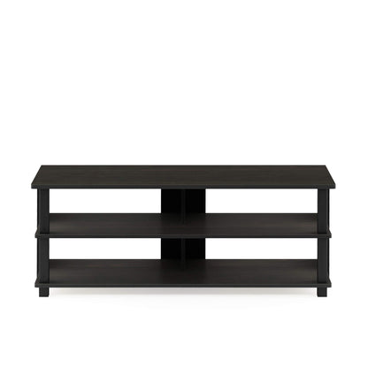 Furinno Turn-N-Tube Shoe Rack, 3-Tier Shoe Organizer, Compact Shoe Storage with Open Shelves, 15.5