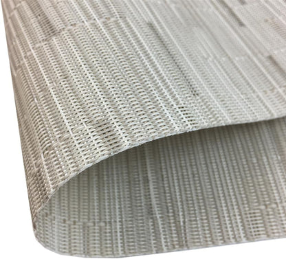 WAZAIGUR Placemats Set of 4 for Dining Table Heat-Resistant Washable Place Mats Woven Vinyl Kitchen