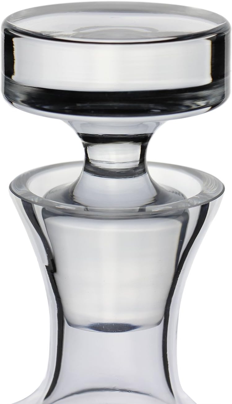 Ravenscroft Crystal | Elegant European-Made Hand-Blown Taylor Decanter w/Stopper | 100% Lead-Free