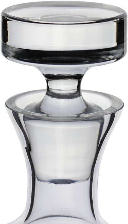 Ravenscroft Crystal | Elegant European-Made Hand-Blown Taylor Decanter w/Stopper | 100% Lead-Free