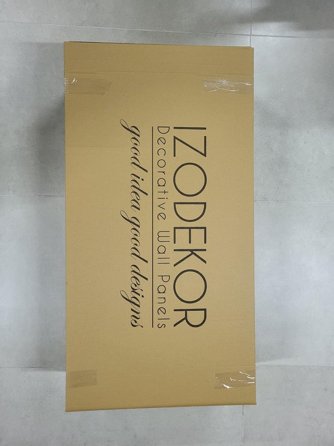 IZODEKOR 3D Brick Effect Wall Panels - Cladding, Stone Look, Styrofoam Panels for Living Room