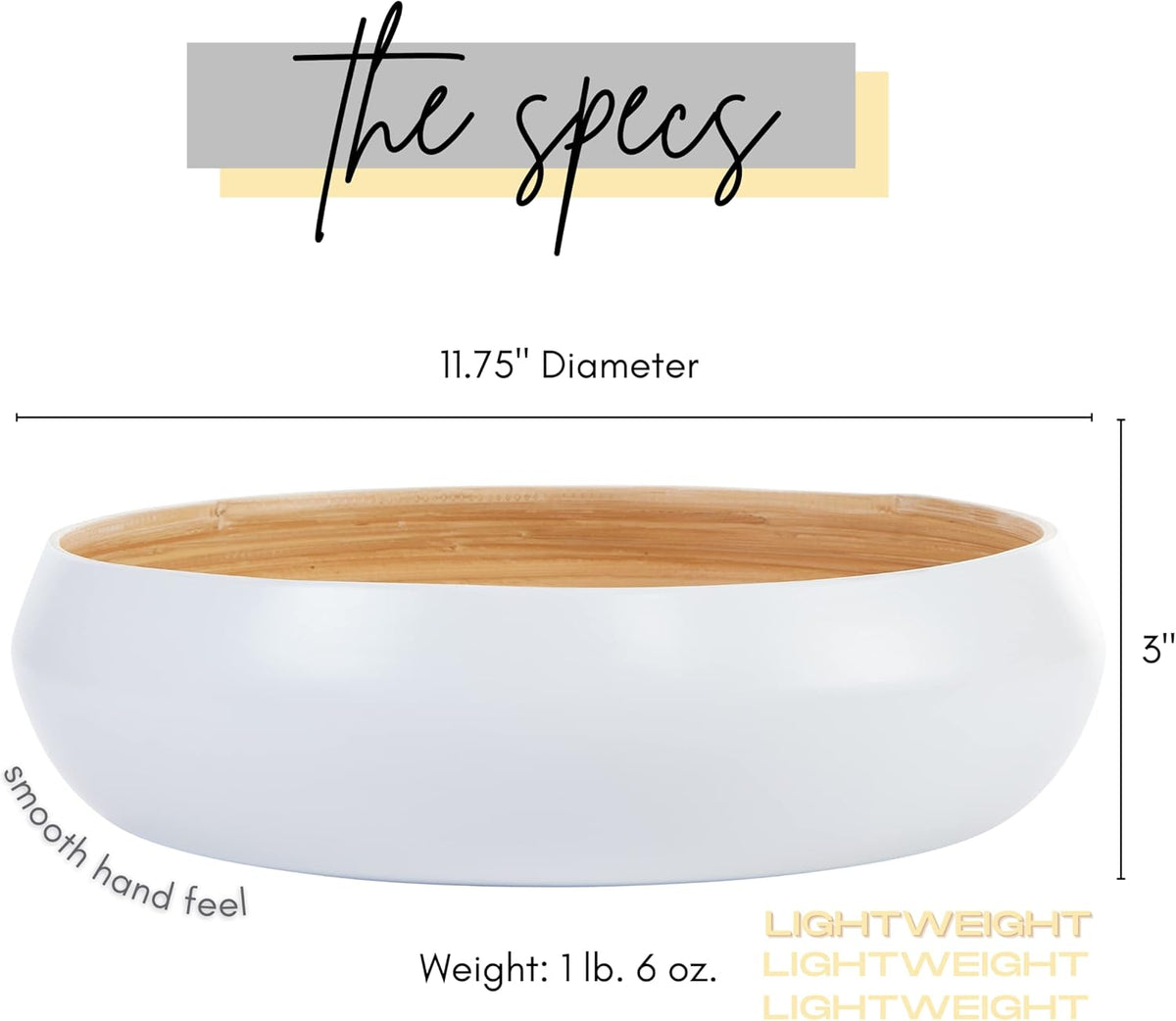 Fruit Bowl For Kitchen Counter, Decorative Bowl, Large Serving Bowl Or Fruit Basket For Kitchen
