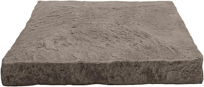 GenStone Faux Stacked Stone Flat Pillar Cap 13.5" x 13.5" x 1.75" in Desert Sunrise Color for Do It