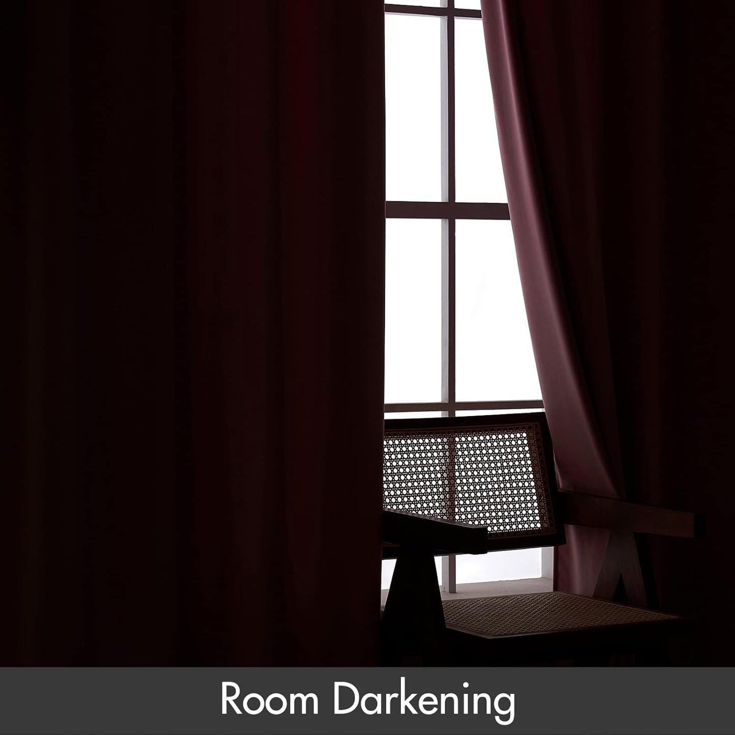MIULEE Blush Pink Velvet Curtains Thermal Insulated Blackout Curtain Drapes for Bedroom Living Room