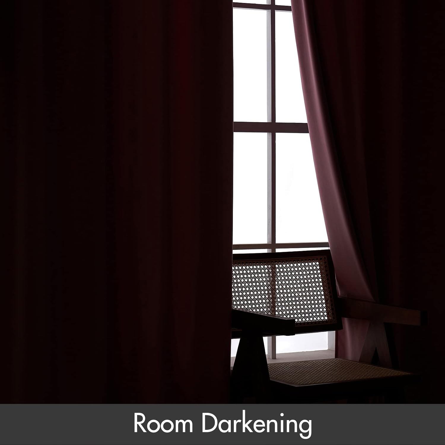 MIULEE Blush Pink Velvet Curtains Thermal Insulated Blackout Curtain Drapes for Bedroom Living Room