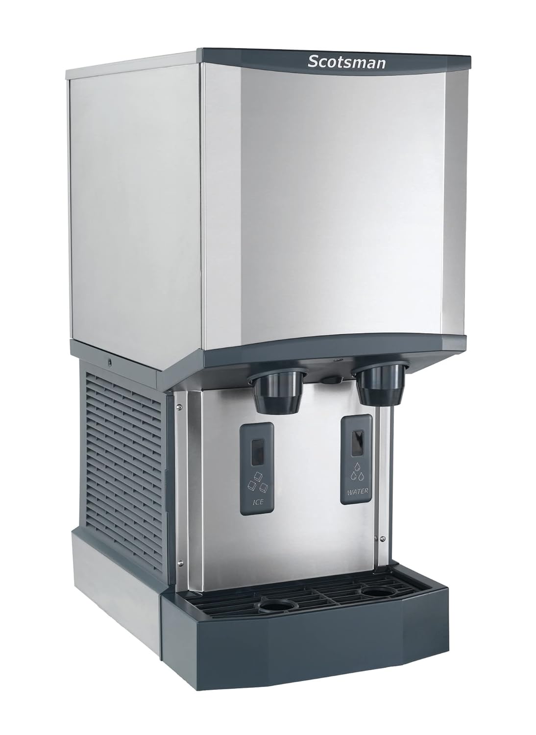 Scotsman Commercial Nugget ice Maker, Ice and Water Dispenser with Storage (HID312A-1) 260 pounds