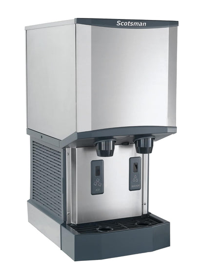 Scotsman Commercial Nugget ice Maker, Ice and Water Dispenser with Storage (HID312A-1) 260 pounds