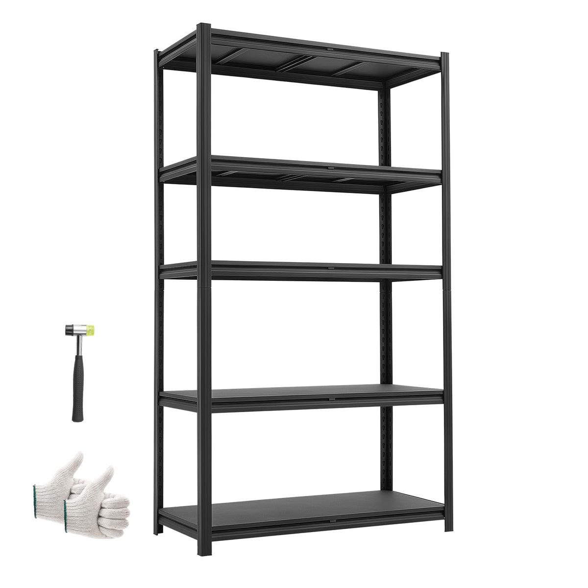 VEVOR Storage Shelves, 5-Tier Adjustable, 3000 lbs Capacity, Heavy Duty Garage Storage Shelving