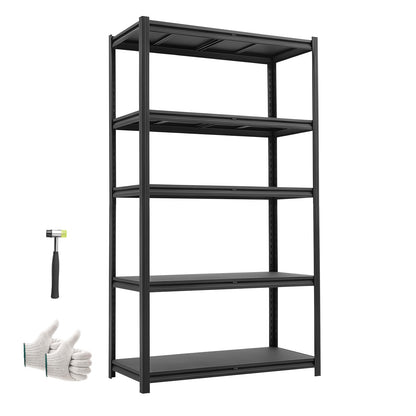 VEVOR Storage Shelves, 5-Tier Adjustable, 3000 lbs Capacity, Heavy Duty Garage Storage Shelving