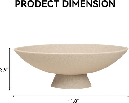 Decorative fruit bowl for Home Decor Large Modern Handicraft Key Bowl for Entryway Table Stylish