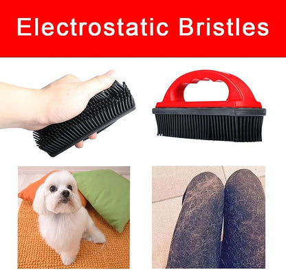 Rubber Pet Hair Removal Brush Lint & Hair Removal Cat Dog Hair Remover Brush Pet Hair Removal Tool