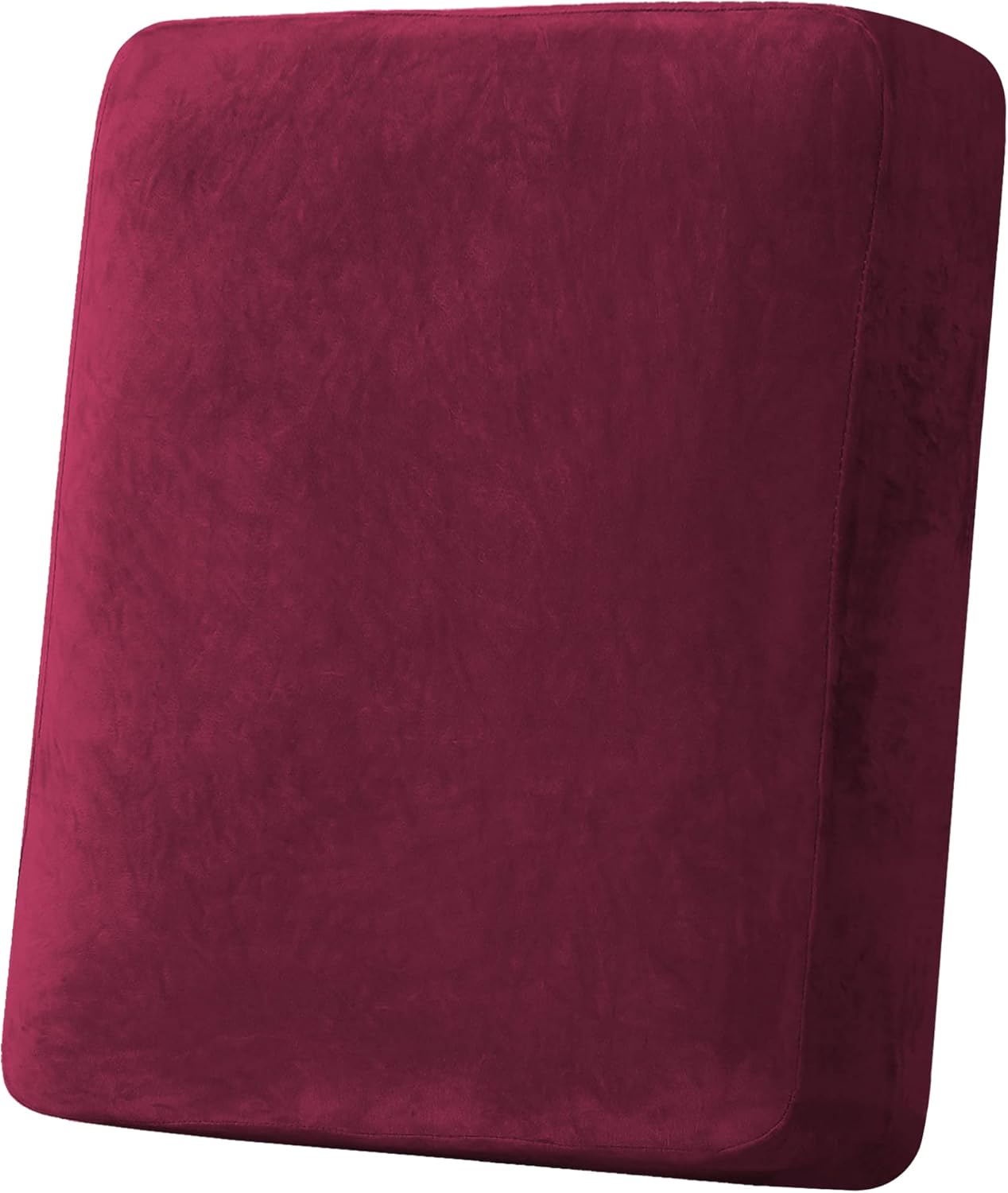 H.VERSAILTEX Velvet Stretch Couch Cushion Cover Plush Cushion Slipcover for Chair Cushion Furniture