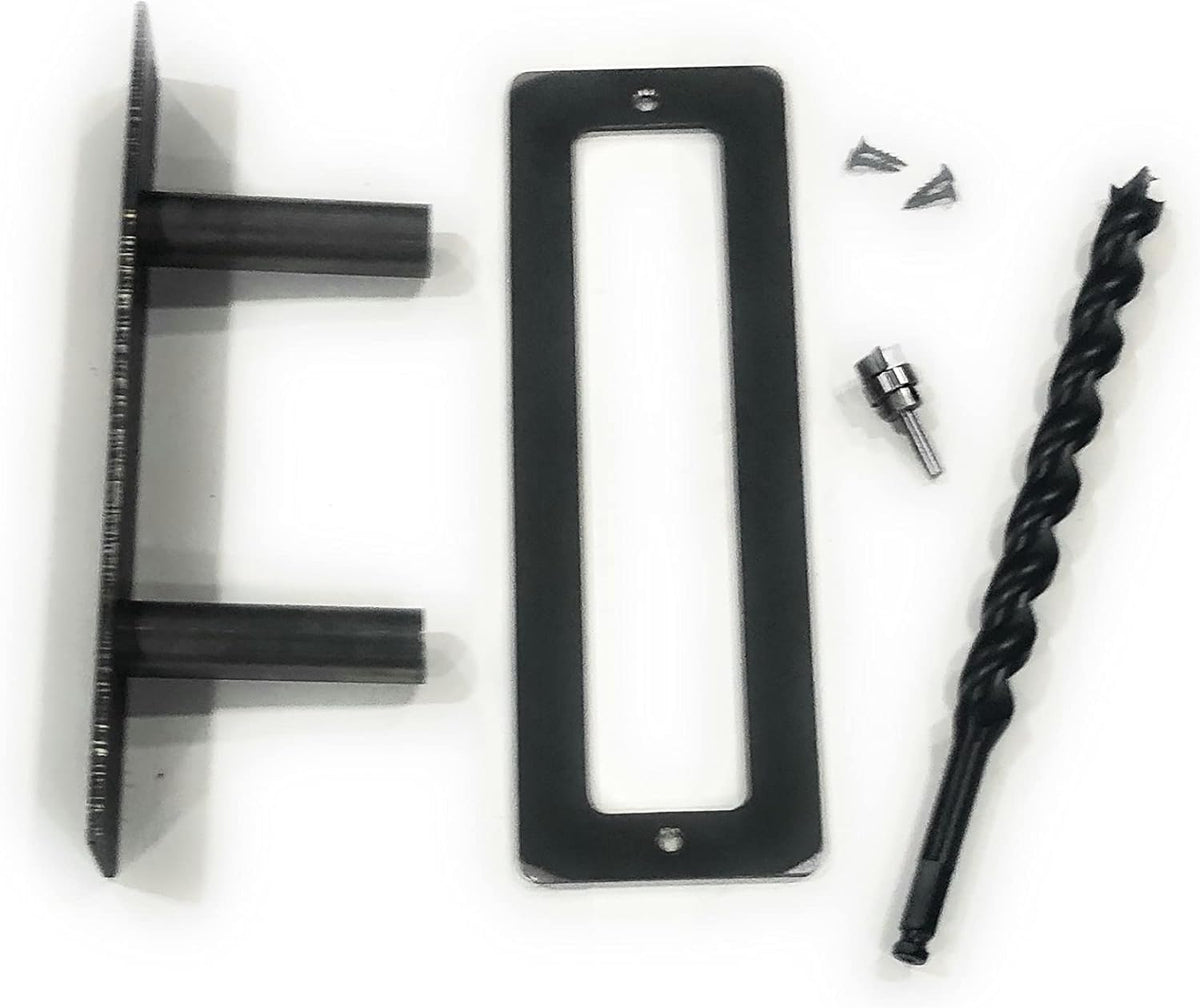 Floating Shelf Brackets - Sheppard Brackets - Easy Install - Heavy Duty (10 inch with Build Kit)