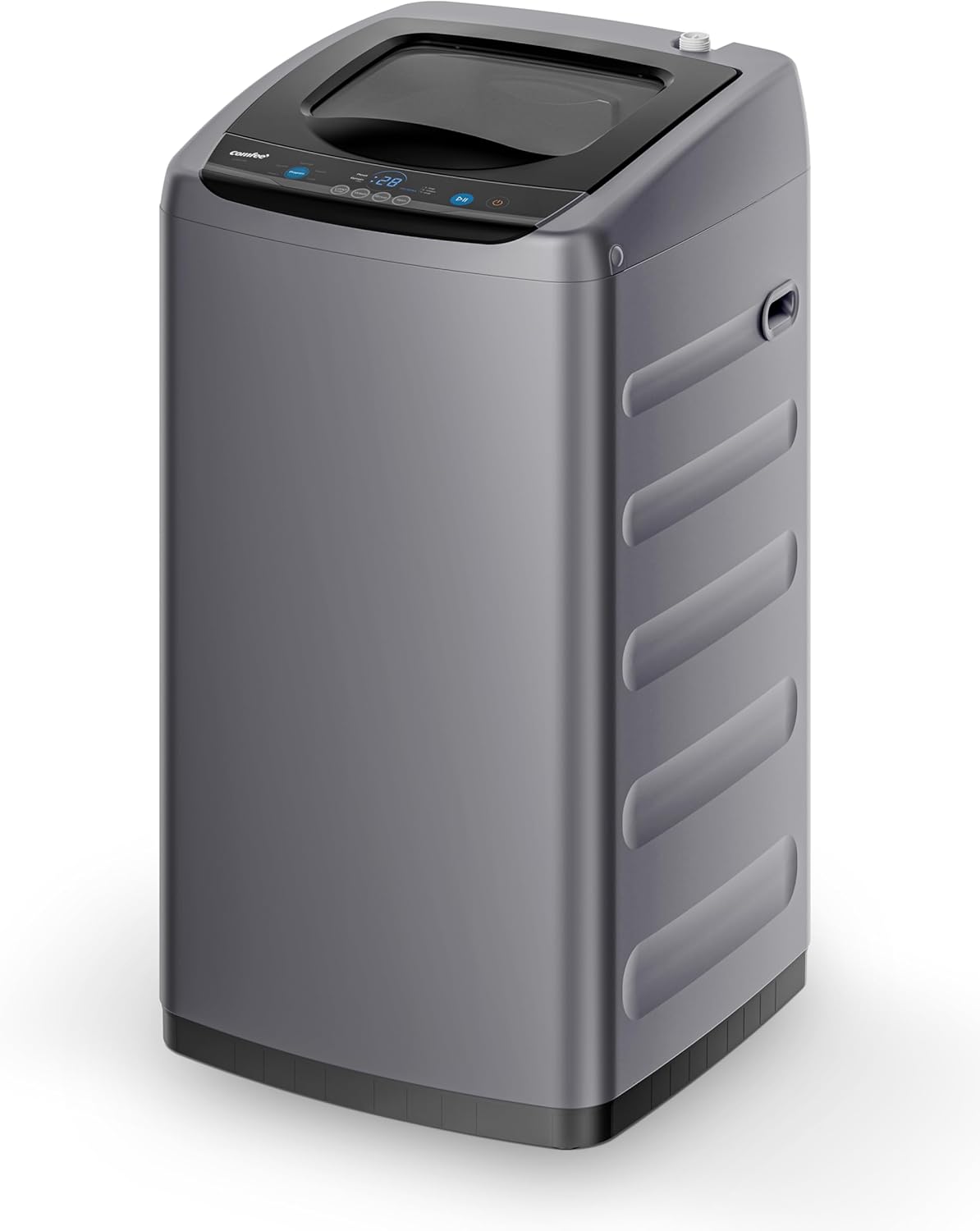 Comfee Portable Washing Machine, 0.9 cu.ft Compact Washer With LED Display, 5 Wash Cycles, 2
