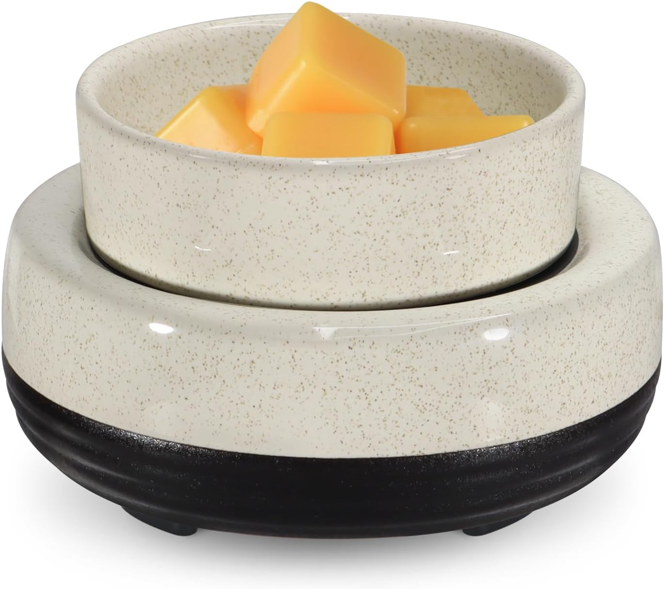 Wax Melts Warmer, Ceramic Candle Melter Melting Wax 3-in-1 Oil Burner Electric Fits Yankee Large