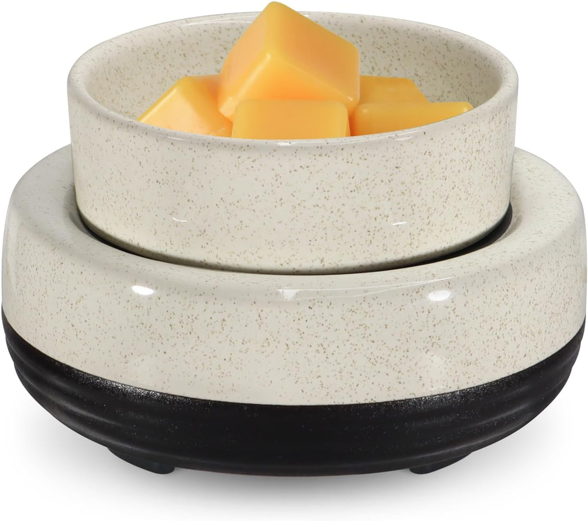 Wax Melts Warmer, Ceramic Candle Melter Melting Wax 3-in-1 Oil Burner Electric Fits Yankee Large