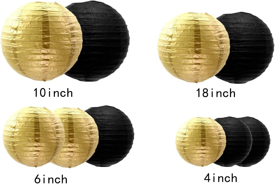 Paper Lanterns Decorations,Paper Hanging Decorations Ball Lanterns Lamps for Birthday Parties