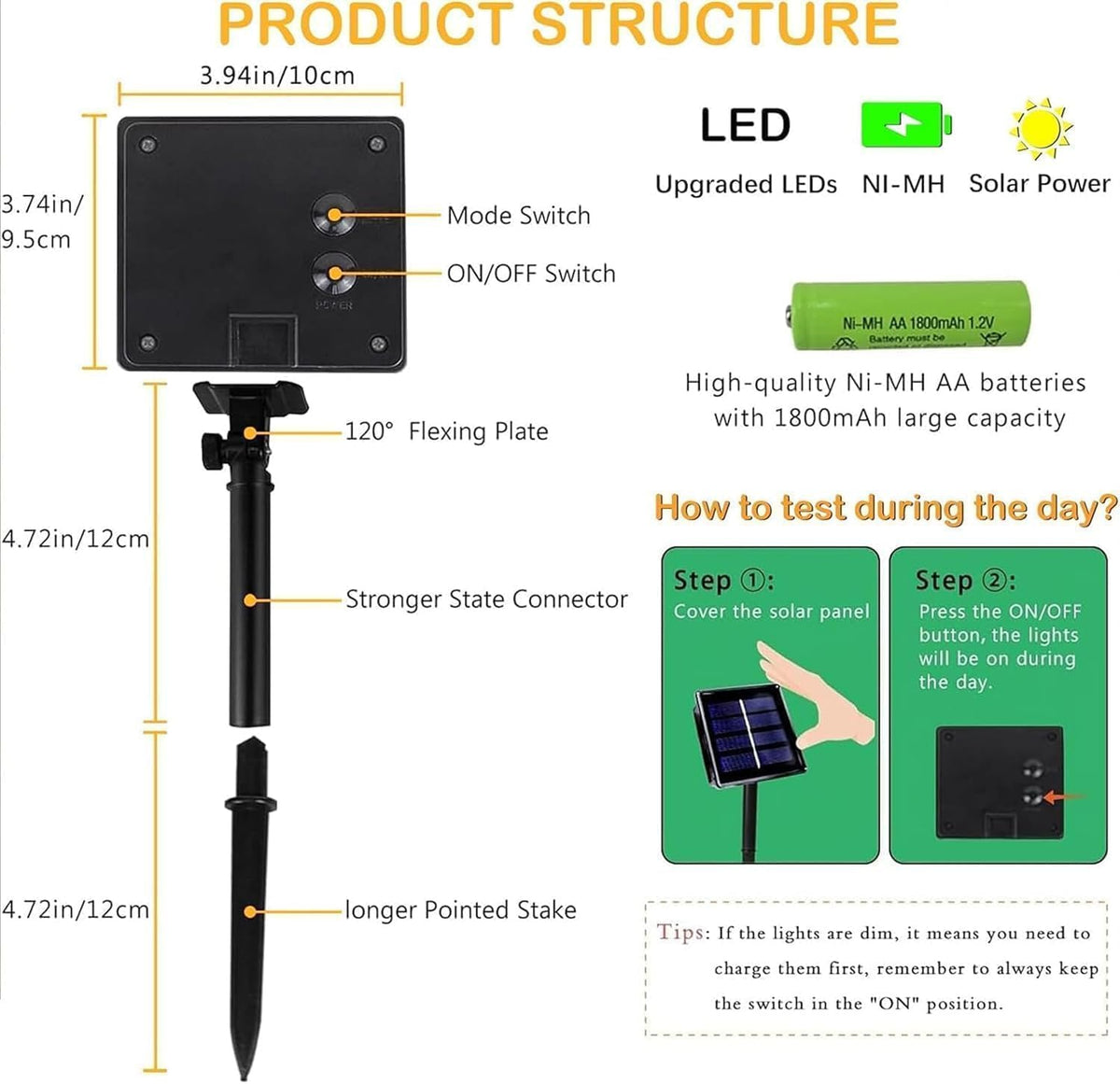 Multicolor Solar Christmas Lights 2Pack Total 180FT 500LED, String Light Outdoor Waterproof, Auto