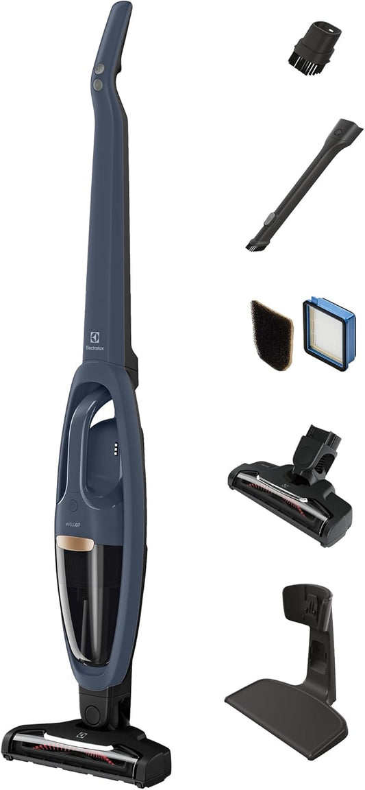 Electrolux WellQ7 Cordless 2-in-1 Vacuum with High Suction Power and 5-Step Filtration System