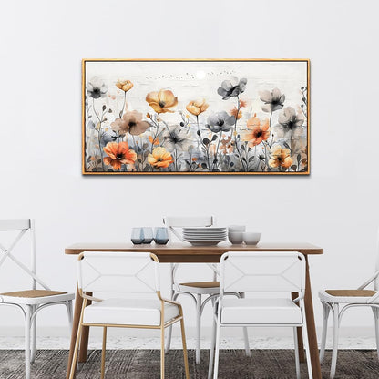 ZUITINGHUA Wood Framed Canvas Wall Art For Living Room Large Wall Decor For Office Bedroom
