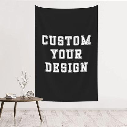 Custom Tapestry For Wall Bedroom Custom Backdrop Personalized Image Text Photo Customized Funny