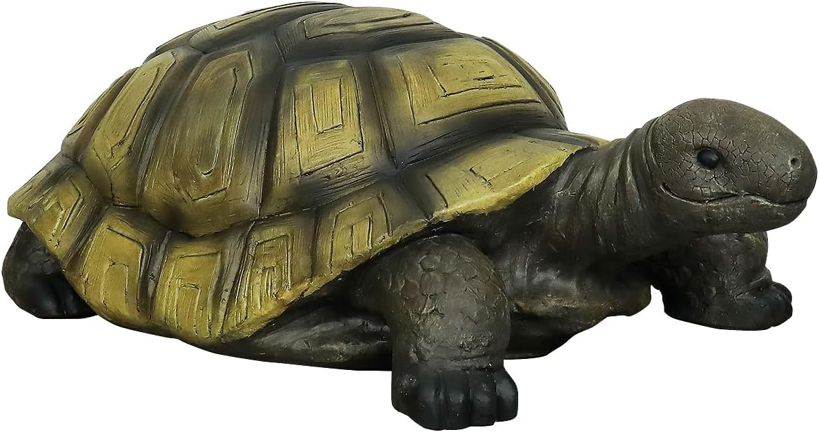 SKYFIRE Turtle Statues for Garden - 34.2” x 18.1” x 11.4” Fiber Reinforced Concrete Figurine