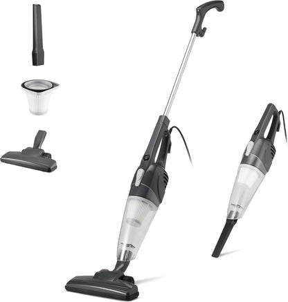 Amazon Basics 2-in-1 Corded Stick Vacuum Cleaner, Convertible to Handheld, Lightweight (3.9 LBS)