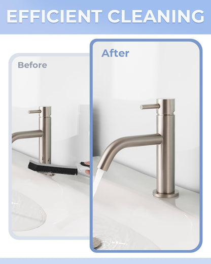 Crevice Cleaning Brushes, Scrub Brush for Hard to Reach Small Space, Home Essentials, Cleaning