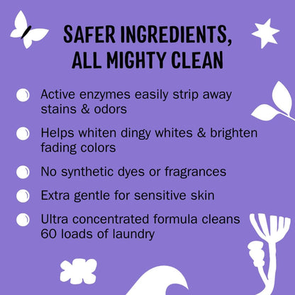 Molly's Suds Super Powder Detergent | Extra Strength Laundry Soap, Stain Fighting | Sensitive Skin