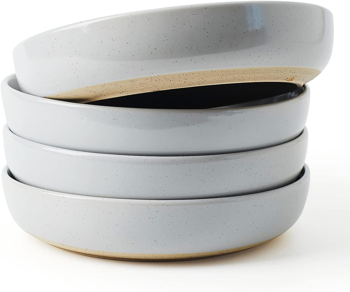 famiware Milkyway 33 oz Bowl Set, Pasta Bowls Set of 4, Salad Bowls Perfect for Your Friend for