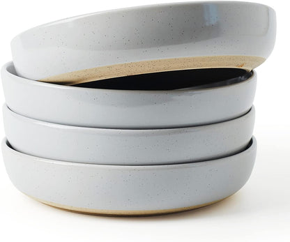 famiware Milkyway 33 oz Bowl Set, Pasta Bowls Set of 4, Salad Bowls Perfect for Your Friend for