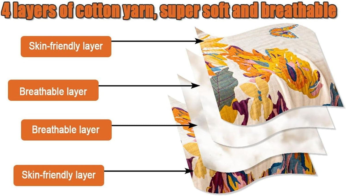 MSGKV Boho Throw Blanket King Size Warm Blanket for Couch and Sofa Blankets Cover for Living Room