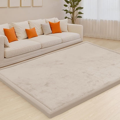 ACOMOPACK Baby Play Mat for Floor,1.3" Thick Memory Foam Area Rug for Living Room,Soft Velvet