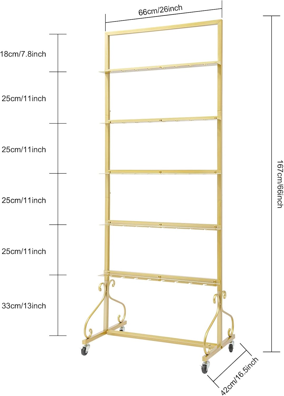 40 Slots Champagne Holder Stand for Party, Wine Glass Display Wall Holder, Stable Wine Glass