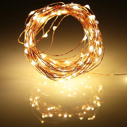 Led Fairy Lights Battery Operated, 2 Packs Mini Battery Powered Copper Wire Starry Fairy Lights for