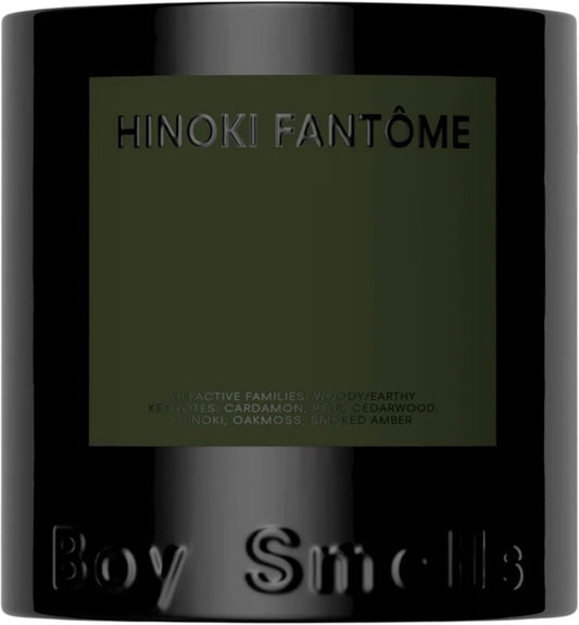 Hinoki Fantôme Scented Candles for Men and Women - 8.5 oz - Soy, Coconut Wax Candle Blend