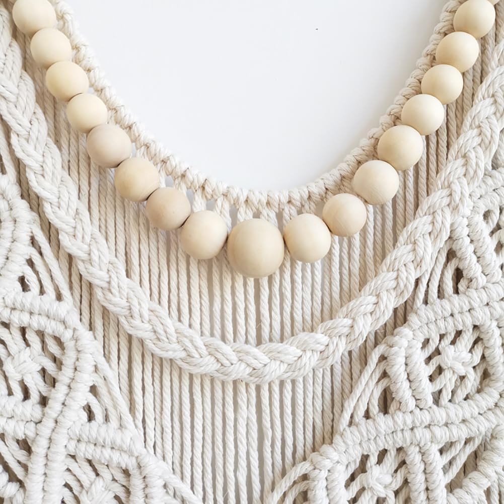 Achart Macrame Wall Hanging Large- Boho Wall Decor- large wall art- Wall Decor Living Room- Macrame