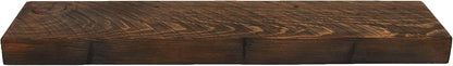 joelsantiques Floating Shelf, Wood Wall Shelf, Natural Wooden Home Decor for Bathroom Kitchen