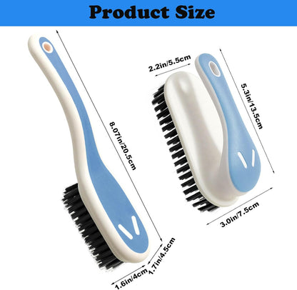 Soft Bristle Scrub Cleaning Brush Stain Remover Brush Fabric Cleaning Brush Laundry Brush Small
