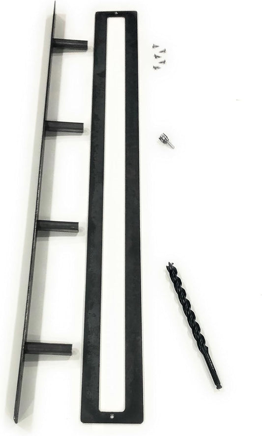 Floating Shelf Brackets - Sheppard Brackets - Easy Install - Heavy Duty (46 inch Build Kit)