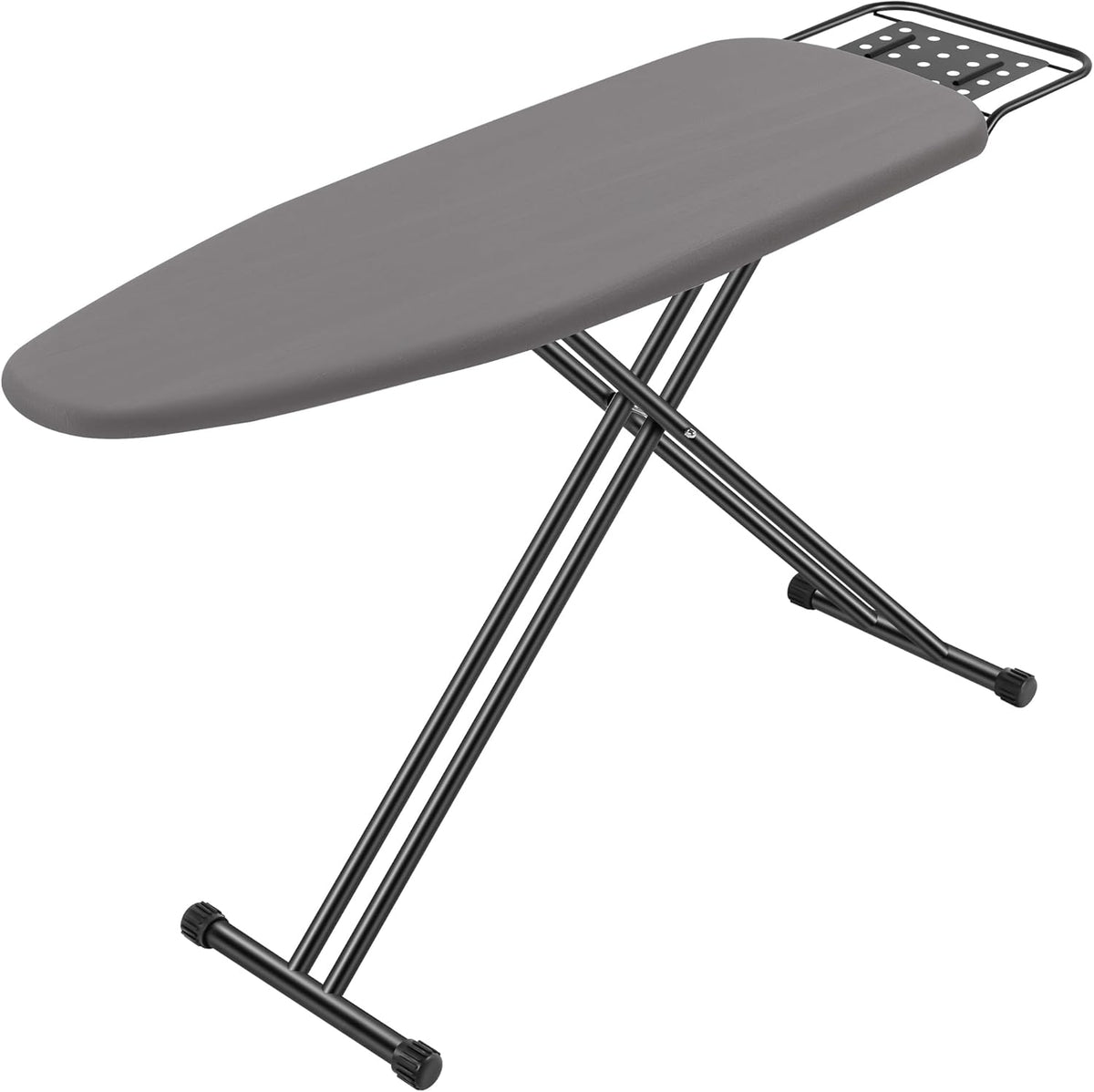 Full Size Ironing Board 47" X 15" with Heat Resistant Cover and Thicken Felt Pad, Safety Iron Rest