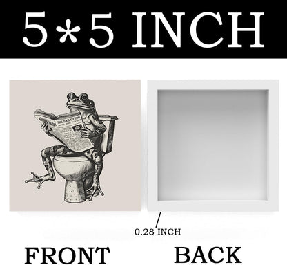 Funny Bathroom Decor, Funny Bathroom Wall Art, Black and White Bathroom Decor, Cute Bathroom Decor