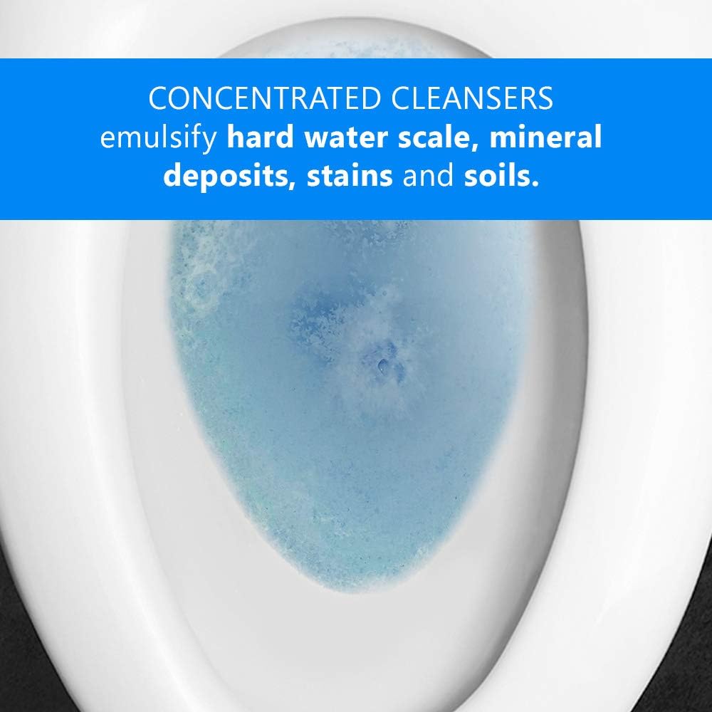 Fuller Brush Toilet Bowl Cleaner Pods - Water Soluble Tablet Cleansers, Cleans Descales & Refreshes
