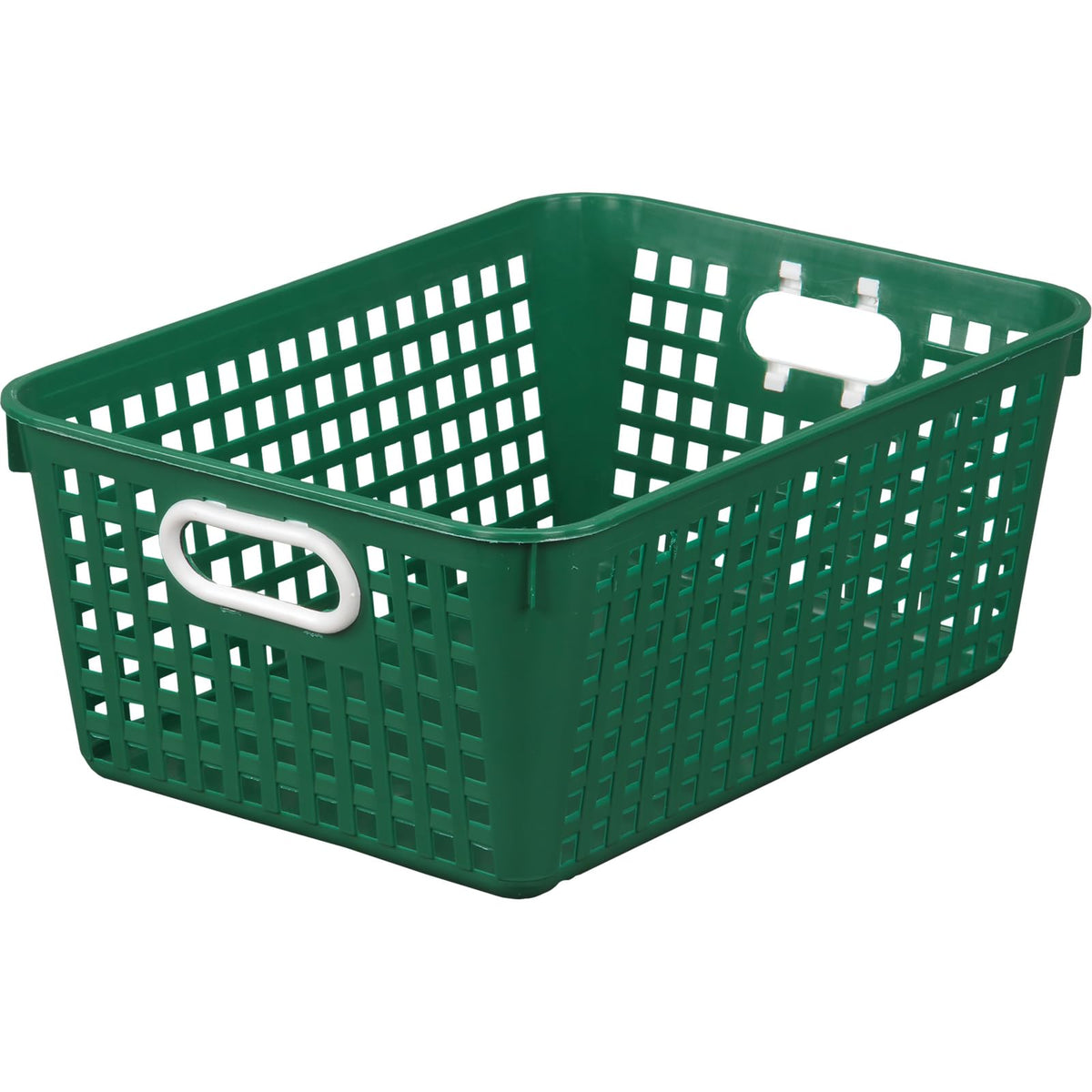 Really Good Stuff Large Plastic Book Baskets, 13.25" by 10" by 5.5"-12-Pack