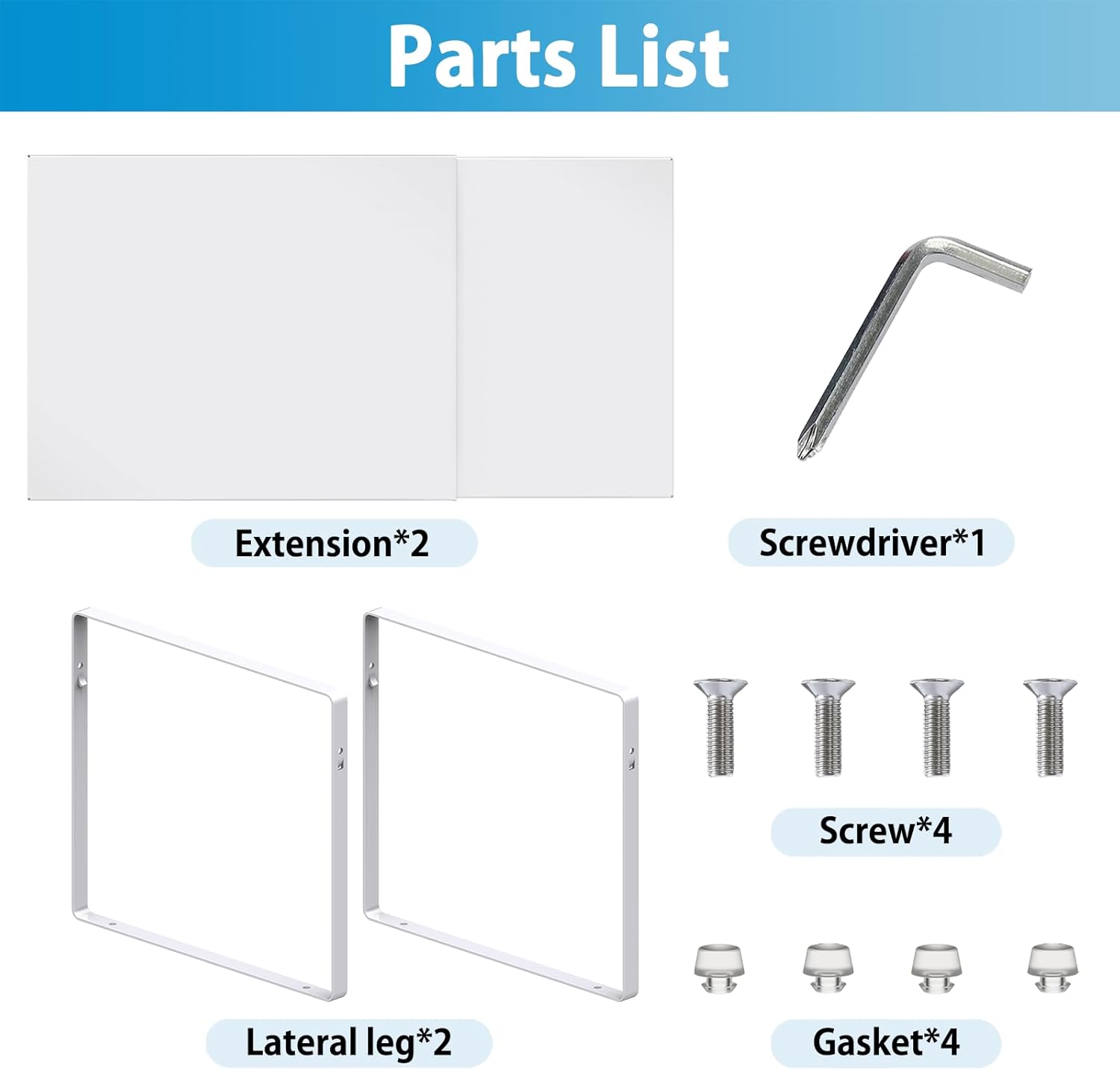 11'' Wide Expandable Cabinet Shelf Organizer Rack Adjustable Length 14''-26'' Pantry Shelf Spice