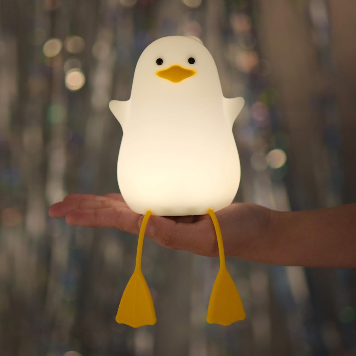 YuanDian Cute Duck Night Light, Gifts for Women Teen Girls Baby,Night Lights for Kids Bedroom