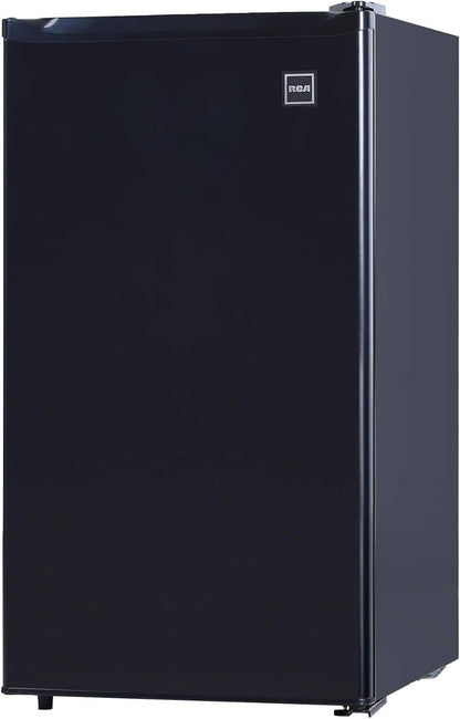 RCA RFR321-B-Black-COM RFR321 Single Mini Refrigerator-Freezer Compartment-Adjustable Thermostat