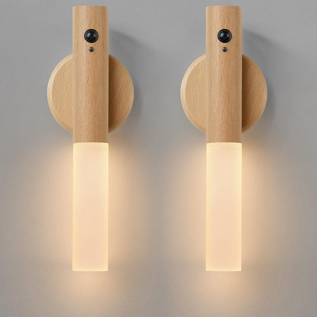 Montford Wall Sconces Set of Two Battery Operated, Motion Sensor Night Light Magnetic Wall Light